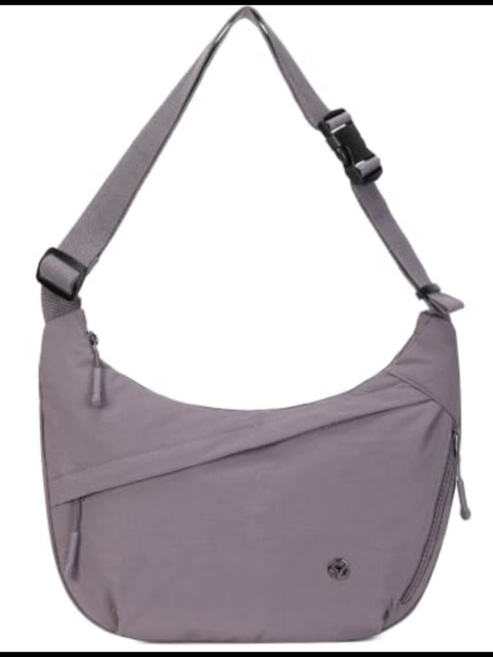 Nylon Waterproof Hobo Crossbody Bag Crescent Shoulder Purse